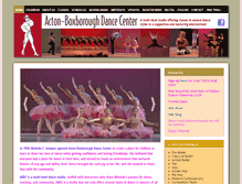 Tablet Screenshot of abdancectr.com